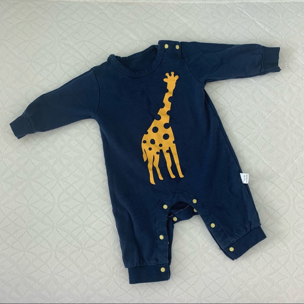 Korotus Collection Baby Romper Giraffe Jumpsuit